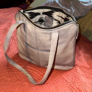 Latico Women's Light Gray Shoulder Bag